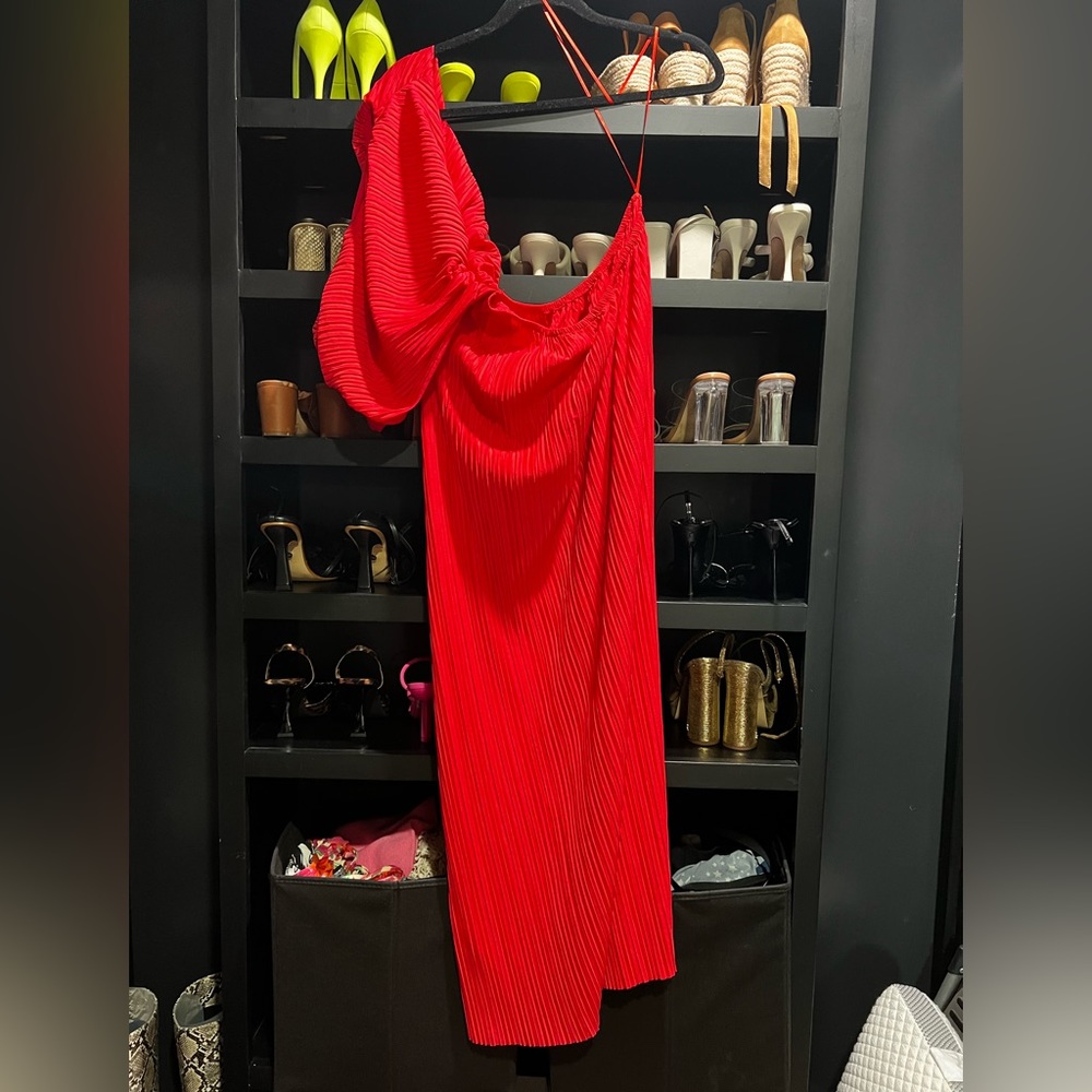 Zara red cutout dress (tags still attached) (small) $20